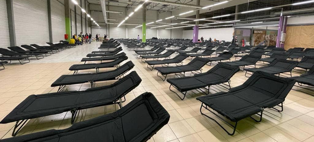 Hala w Korczowej pomieści 2 tys. uchodźców! (ZDJĘCIA)