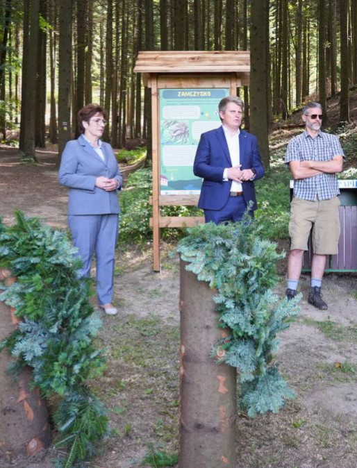 Otwarto ścieżkę przyrodniczo-historyczną „Zamczysko”. Nowa atrakcja na mapie Sanoka