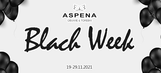BLACK WEEK w Sklepie Obuwniczym ASPENA!