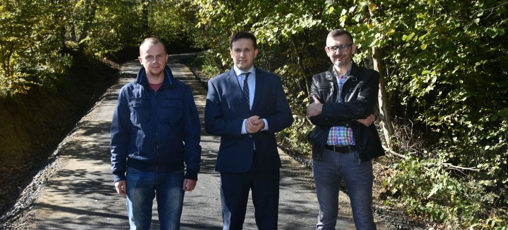 Nowy odcinek drogi na Kijowiec w Górkach oddany do użytku