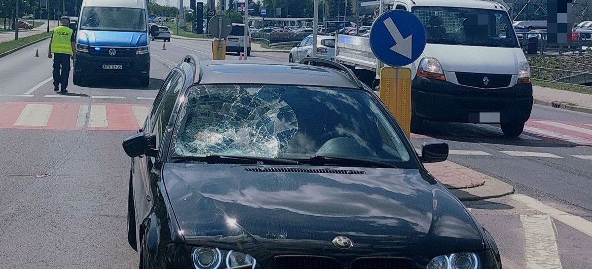 RZESZÓW. Kierująca BMW potrąciła dwoje dzieci na przejściu