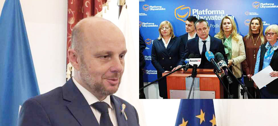 Platforma Obywatelska wspiera Konrada Fijołka w wyborach na Prezydenta Miasta Rzeszowa