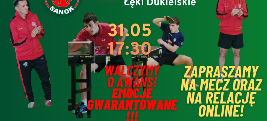 Emocje wracają – rewanż o awans do IV ligi w Sanoku!