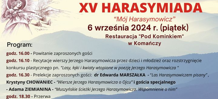 Harasymiada w Komańczy. Uczczą pamięć Jerzego Harasymowicza