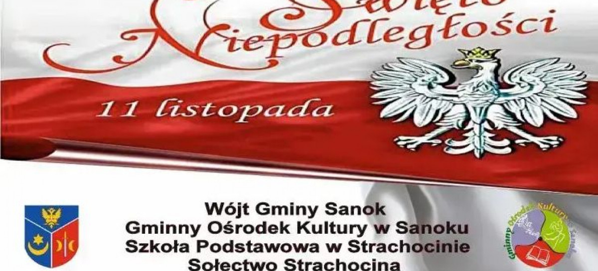 GMINA SANOK: Wieczornica Patriotyczna w Strachocinie