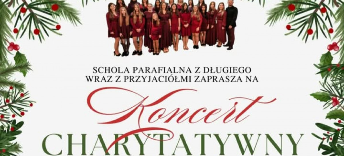 Koncert charytatywny w Długiem. Wspólne kolędowanie dla Ignasia