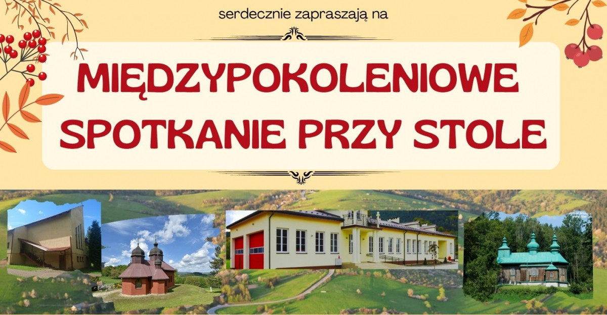 Międzypokoleniowe Spotkanie przy Stole w Szczawnem