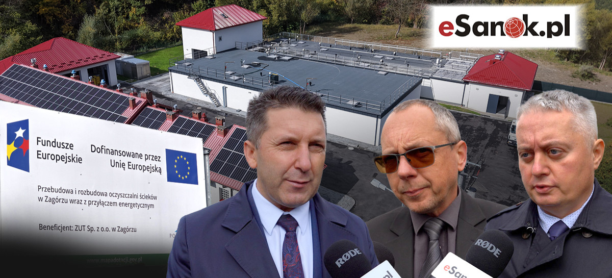 ZAGÓRZ: Zmodernizowana oczyszczalnia ścieków oficjalnie otwarta! (VIDEO, ZDJĘCIA)