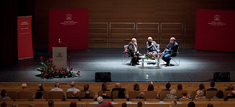 Bralczyk i Ogórek odwiedzili Rzeszów w ramach cyklu „Wielkie pytania w nauce”