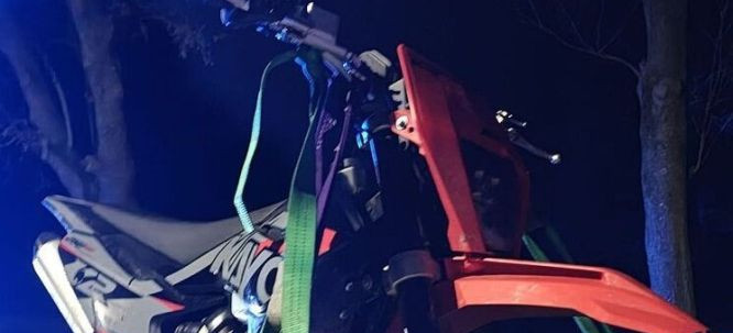 Miał tylko 14 lat i jechał motocyklem! Policja zatrzymała go do kontroli (ZDJĘCIA)