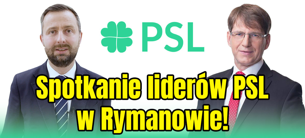 W. Kosiniak-Kamysz w Rymanowie. “Zapraszam na rozmowę o »Uczciwej Polsce!«” (VIDEO)