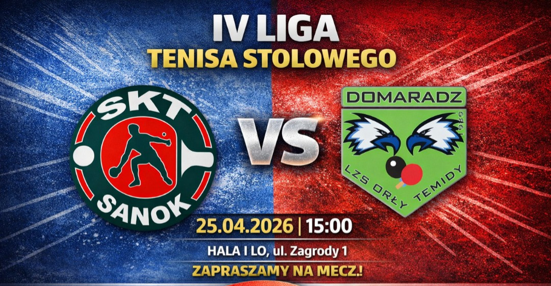 Mecz o „być albo nie być” w Sanoku! SKT Rubber podejmuje Orły Temidy