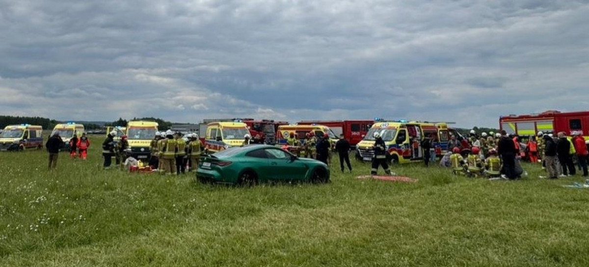Tymczasowy areszt i dozór po wypadku na krośnieńskim lotnisku