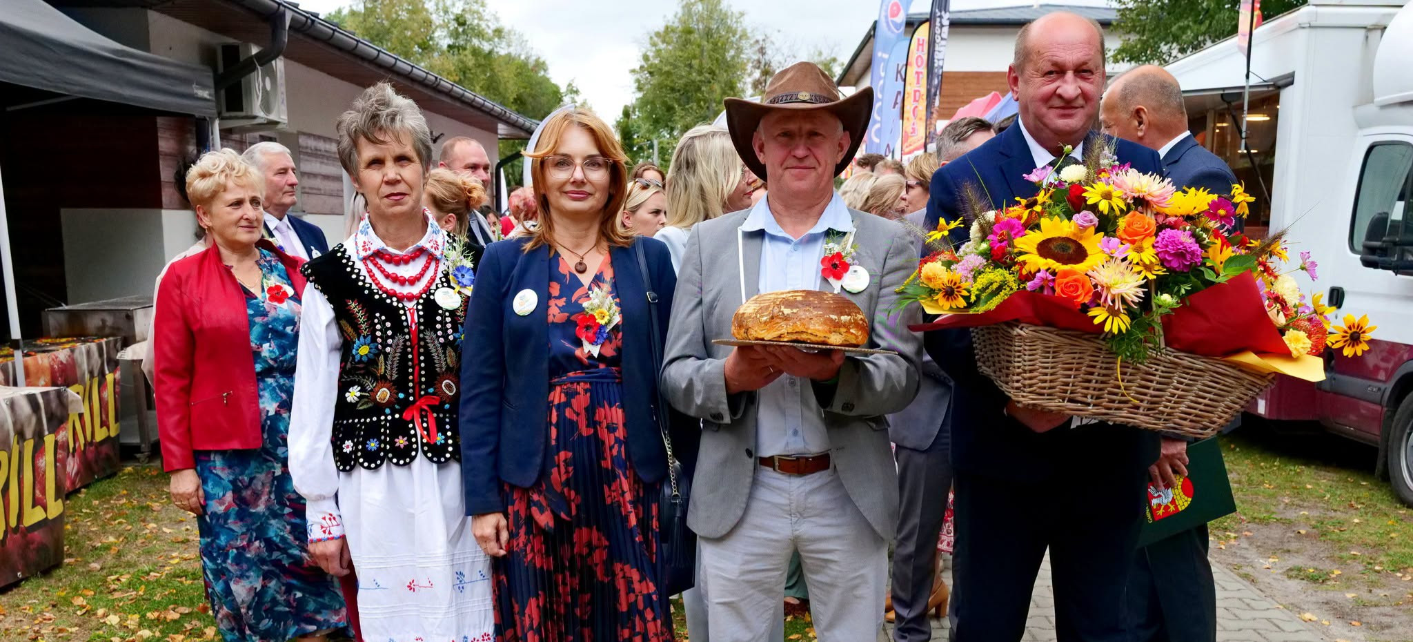 Gmina Sanok na dożynkach w Gminie Zamość [ZDJĘCIA]