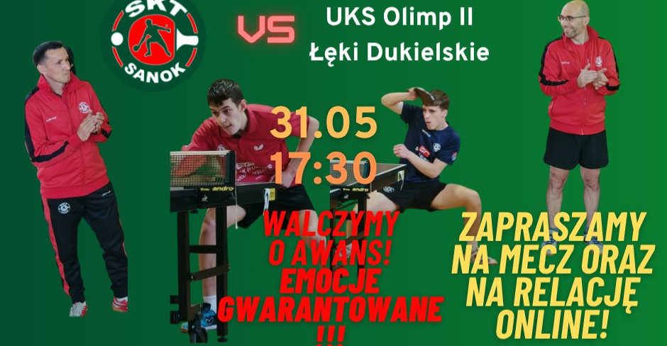 Emocje wracają – rewanż o awans do IV ligi w Sanoku!