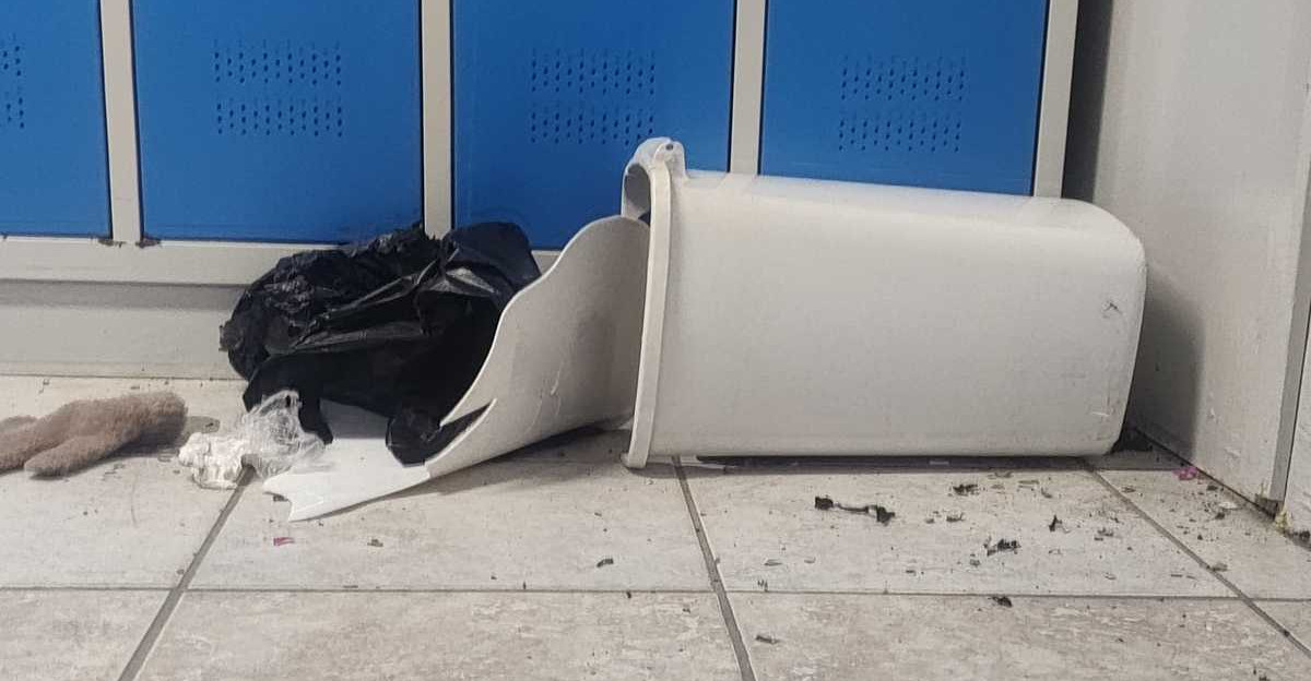 USTRZYKI DOLNE. Wybuch w szkole. Chciał zażartować, skończy w sądzie