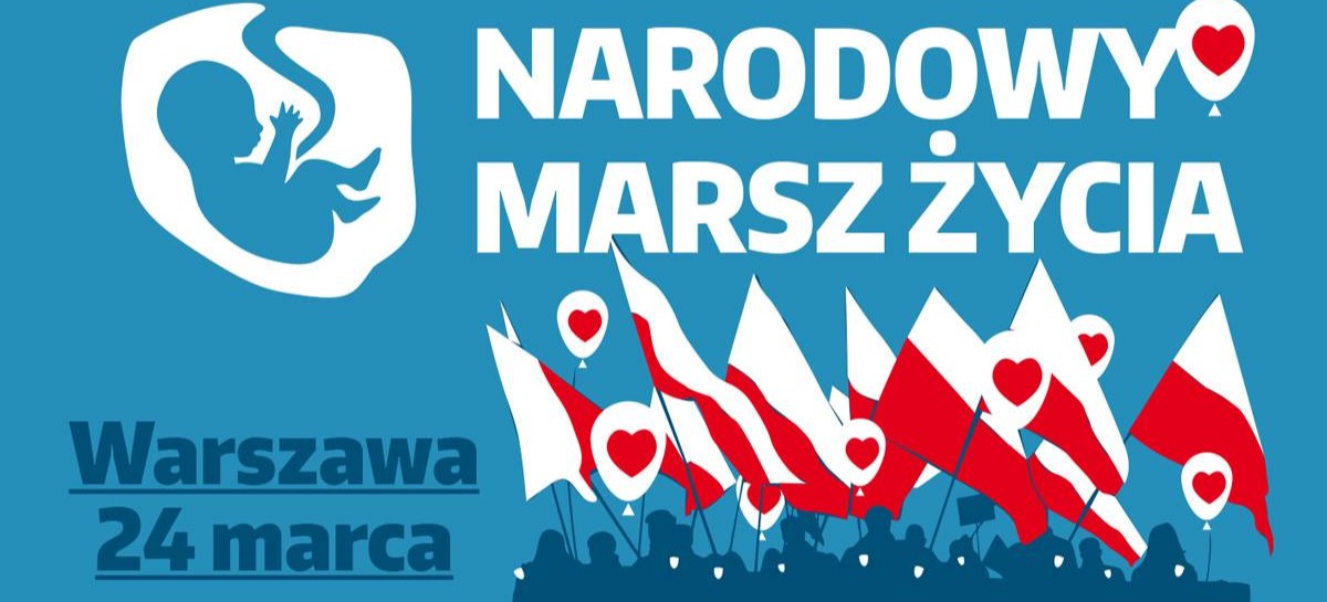 NIEDZIELA: Ulicami Warszawy przejdzie dziś Narodowy Marsz Życia