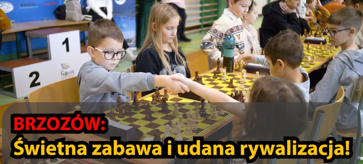BRZOZÓW. Świetna zabawa i udana rywalizacja podczas mikołajkowego turnieju szachowego! (VIDEO)