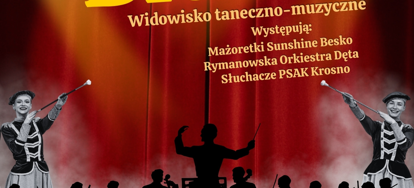KROSNO: Blisko 200 artystów na scenie! Widowisko „Czas na brass” już 12 kwietnia