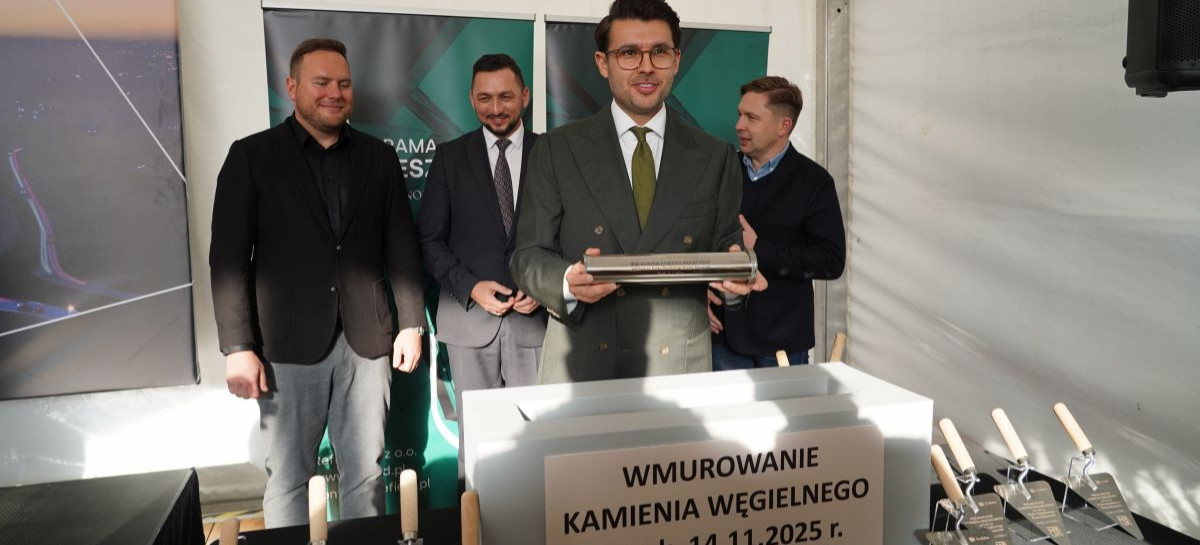 Wmurowanie kamienia węgielnego pod budowę galerii „Brama Bieszczad” [VIDEO, ZDJĘCIA]