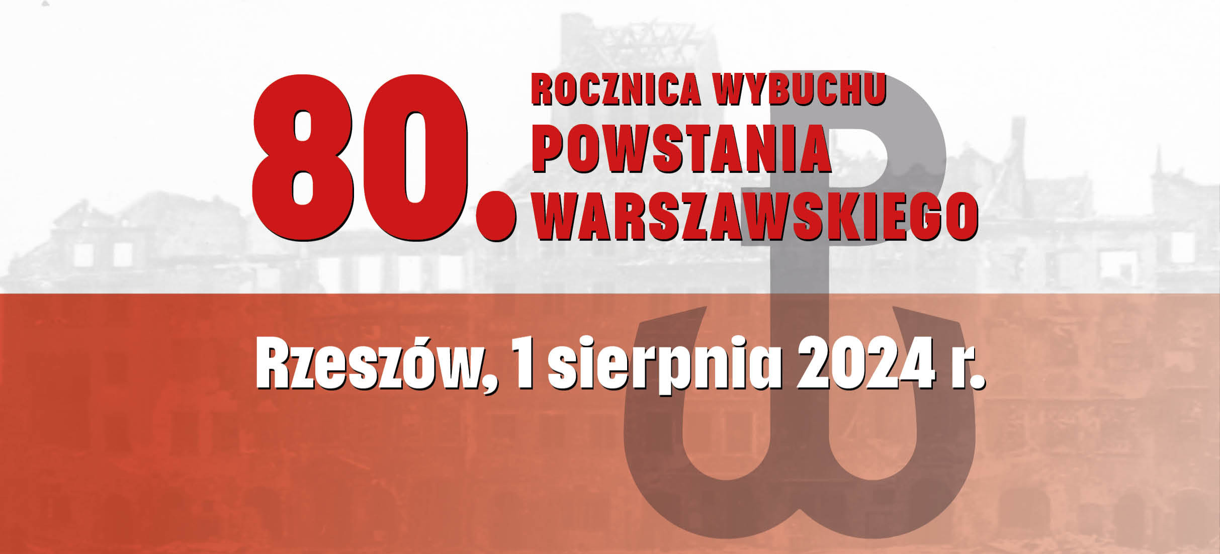 Dziś w godzinie “W” mieszkańcy Rzeszowa tradycyjnie uczczą pamięć. Program uroczystości