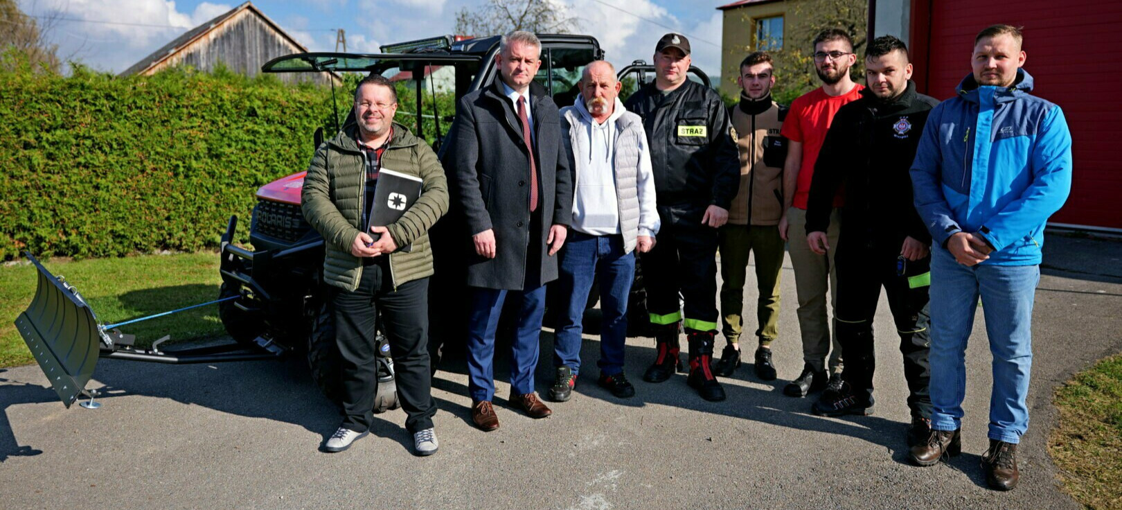 Nowy quad dla OSP Mrzygłód. Polaris Ranger w służbie ratowniczej (ZDJĘCIA)