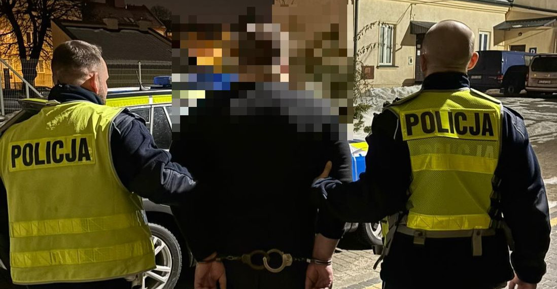 Poszukiwany przez Interpol obywatel Ukrainy zatrzymany