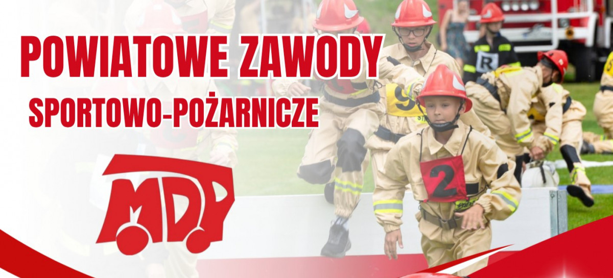 Powiatowe Zawody Sportowo-Pożarnicze MDP w Bukowsku