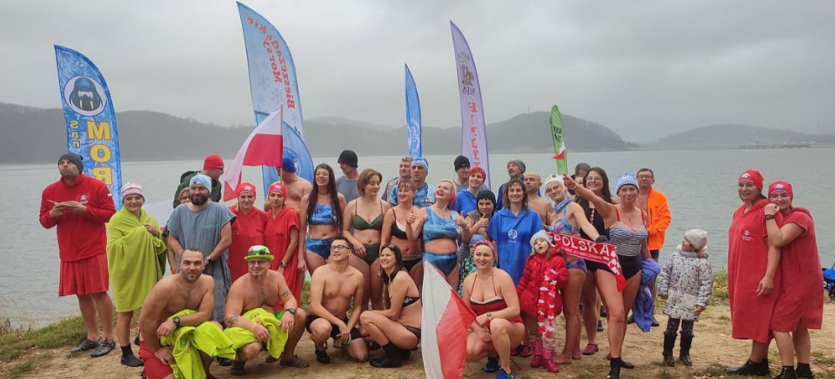 Bieszczadzkie Morsy oficjalnie rozpoczynają sezon! [VIDEO]