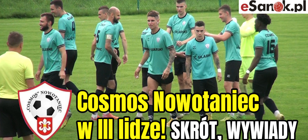 Mała wioska, duży klub. Cosmos Nowotaniec w III lidze! (VIDEO)