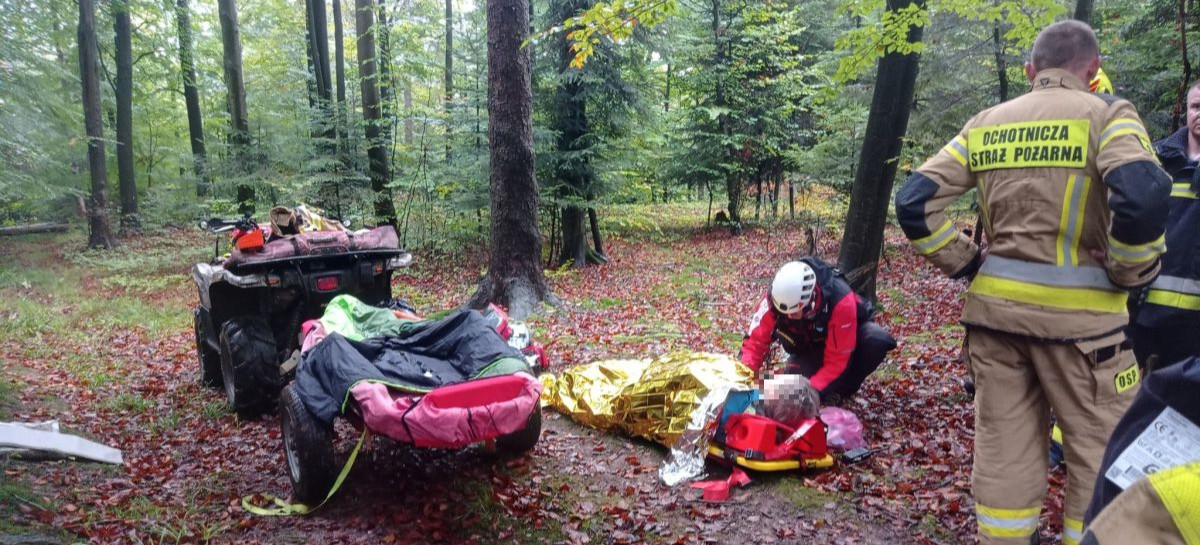 Problemy grzybiarzy. Potrzebowali pomocy (ZDJĘCIA)