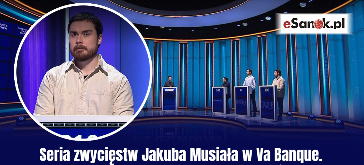 SANOK: Wielki sukces Jakuba Musiała w teleturnieju Va Banque!
