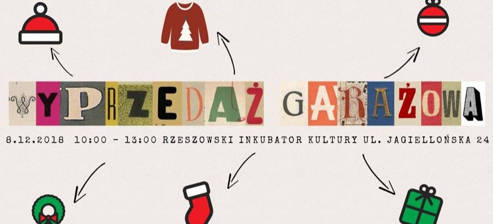 Świąteczna wyprzedaż garażowa już w najbliższą sobotę