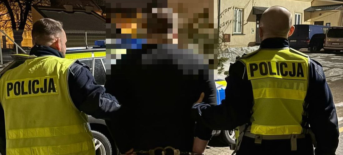 Rzeszowska „drogówka” zatrzymała poszukiwanego czerwoną notą Interpolu. 43-latek wpadł podczas rutynowej kontroli