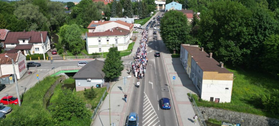 Uroczyste obchody rocznicy Męskiego Różańca (VIDEO Z DRONA, ZDJĘCIA)