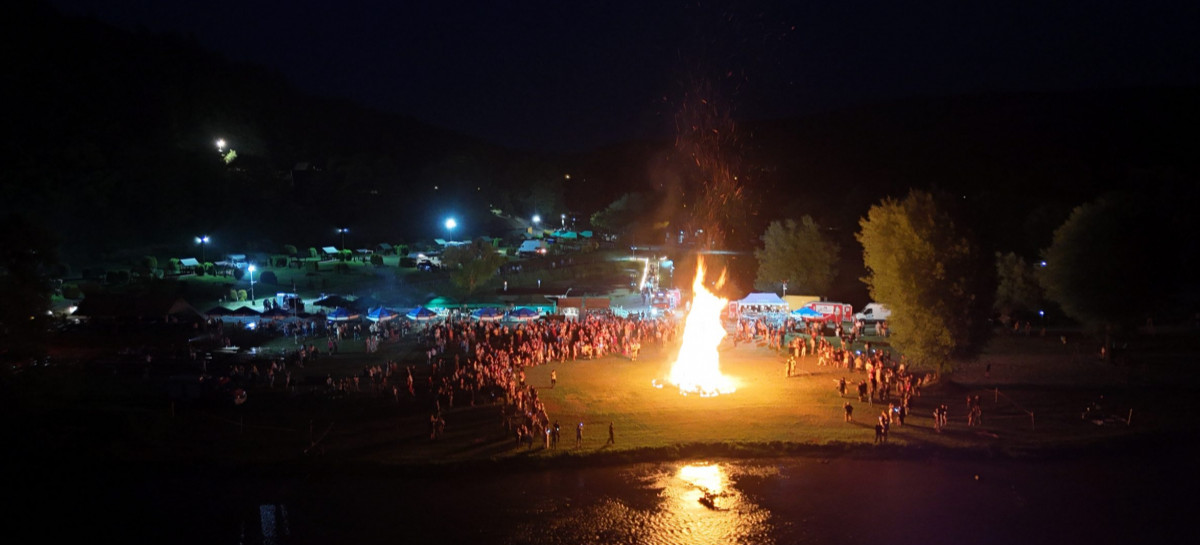Świętojańska Noc w Tyrawie Solnej. Kultura, ogień i wspólne świętowanie (VIDEO, ZDJĘCIA)