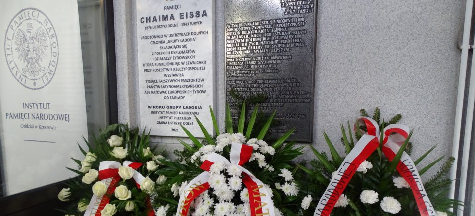 Odsłonięto tablicę ku pamięci Chaima Eissa! (ZDJĘCIA)
