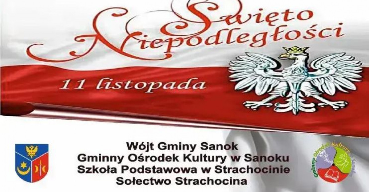 GMINA SANOK: Wieczornica Patriotyczna w Strachocinie