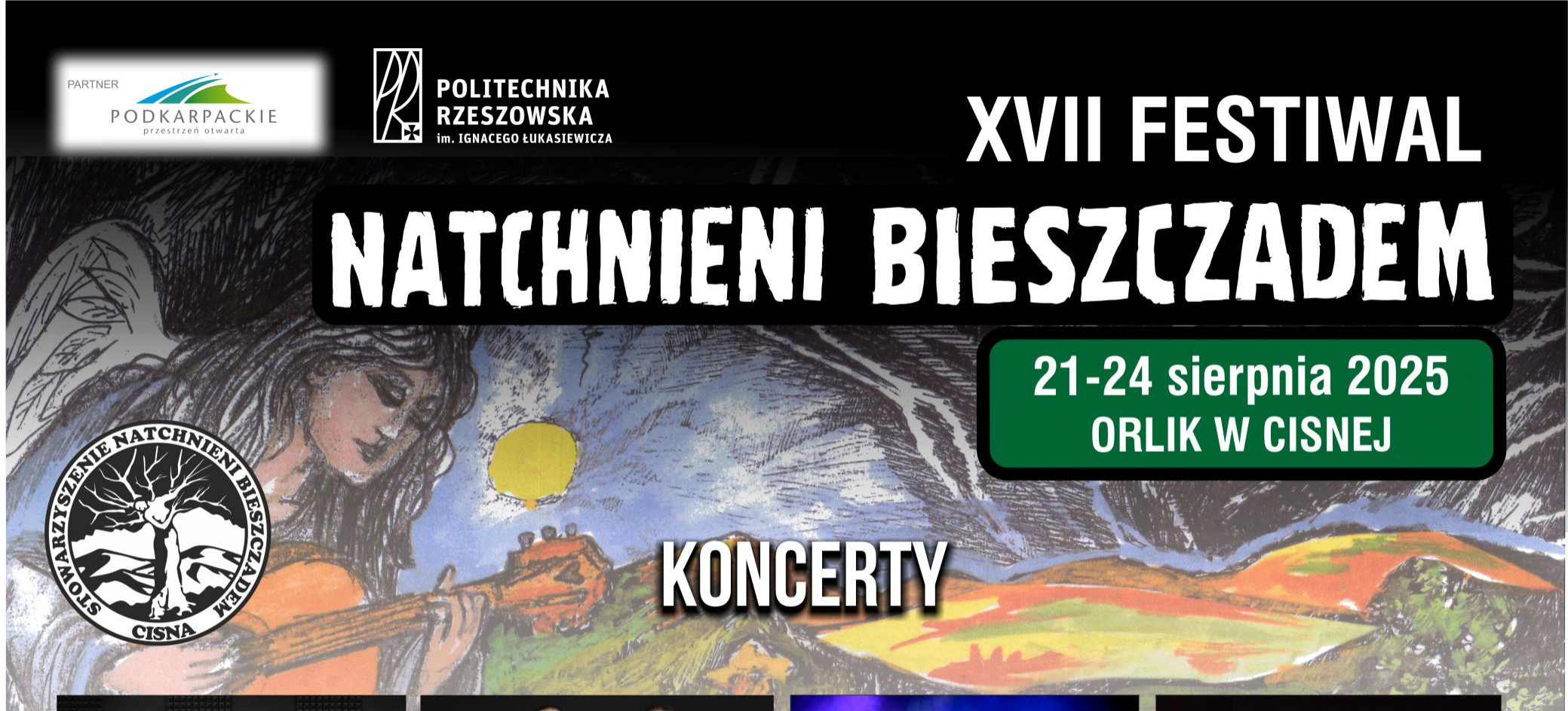 XVII Festiwal Natchnieni Bieszczadem – magia poezji, muzyki i Bieszczad powraca do Cisnej!