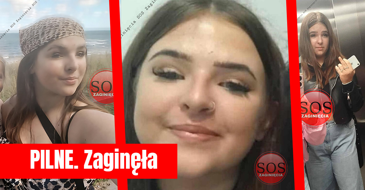 PILNE: Zaginęła 15-letnia Nikola Babicz. Trwają poszukiwania nastolatki