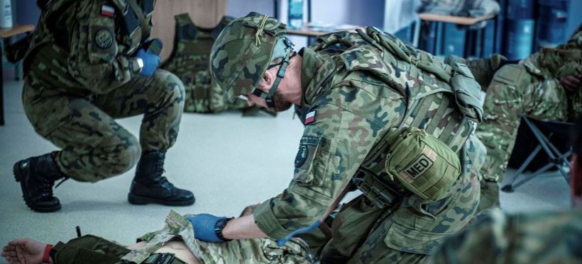 Podkarpaccy terytorialsi zakończyli kurs ratownictwa pola walki