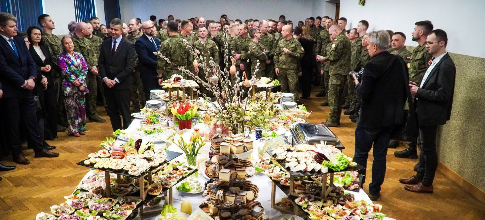 Tradycyjne spotkanie wielkanocne w 21 Batalionie Logistycznym