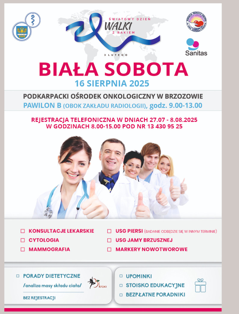 Biała Sobota w Szpitalu Specjalistycznym w Brzozowie