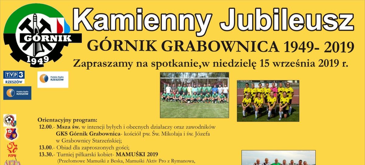 70-lecie Górnika Grabownica. Mecz z Legią Warszawa