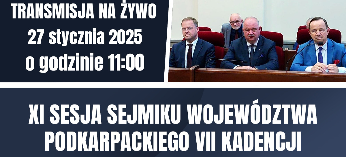 XI Sesja Sejmiku Województwa Podkarpackiego