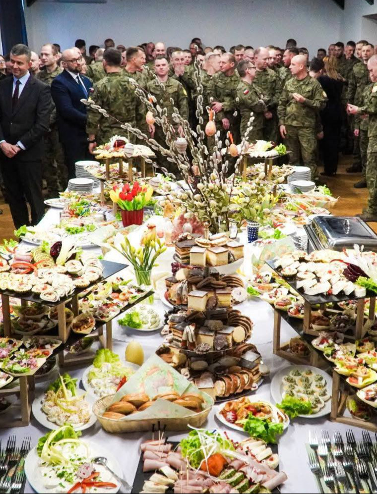 Tradycyjne spotkanie wielkanocne w 21 Batalionie Logistycznym