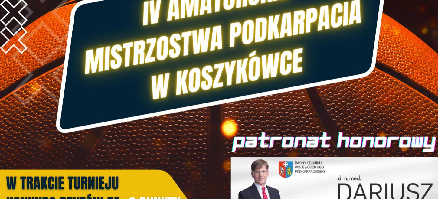Amatorskie Mistrzostwa Podkarpacia w Koszykówce powracają do Brzozowa