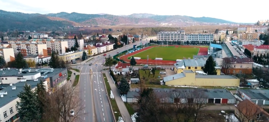 W obliczu wirusa! Sanok z lotu ptaka! (VIDEO)