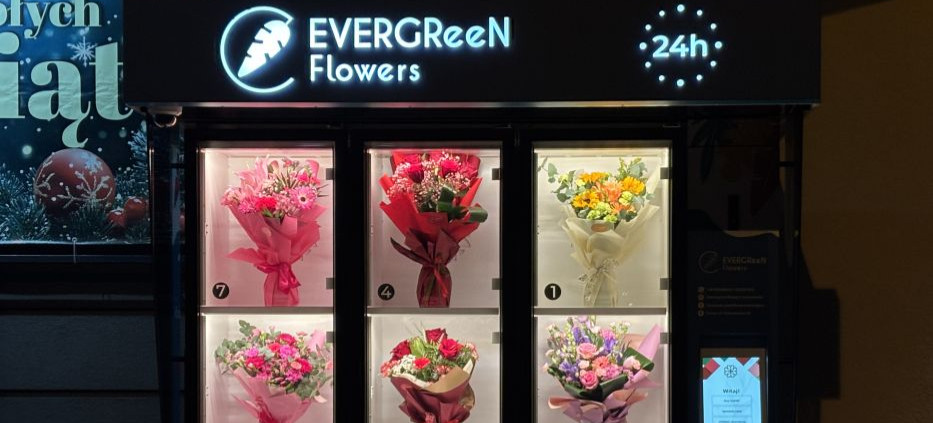 Nowe Kwiatomaty EVERGReeN Flowers już w Sanoku