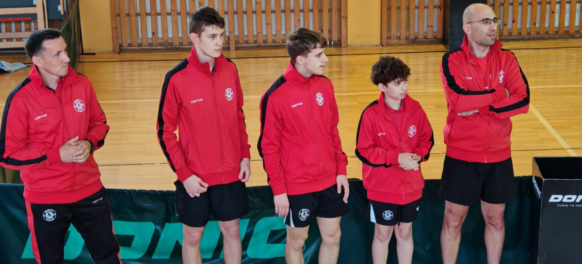 SKT V Sanok Rubber z awansem do IV ligi tenisa stołowego